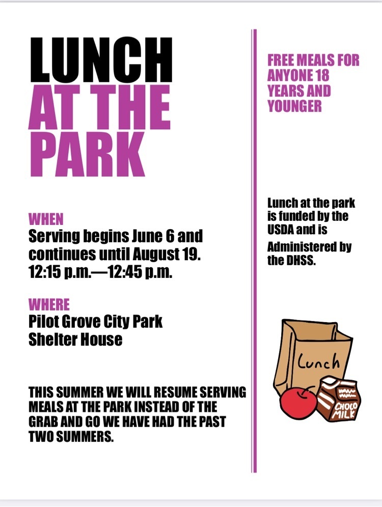 lunch at the park