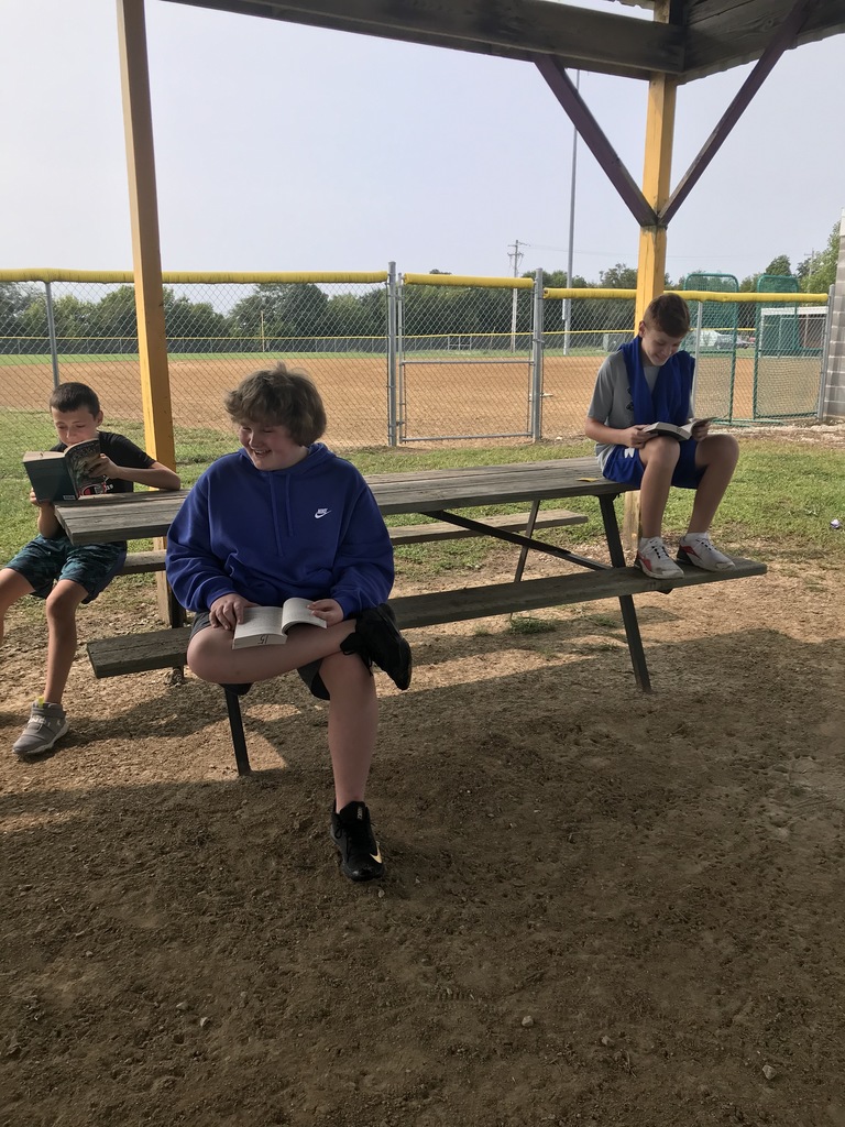 Sixth Grade Students Reading